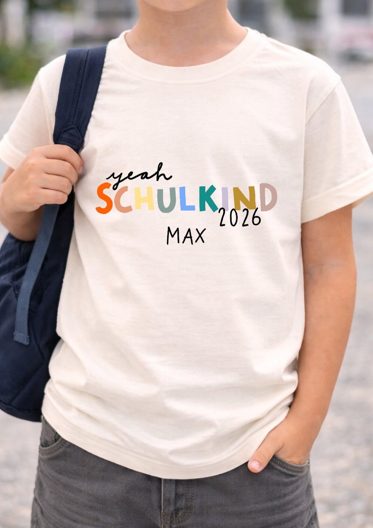 Schulkindbügelbilder Kitaabschluss - individualisierbar - Gruppenbestellung