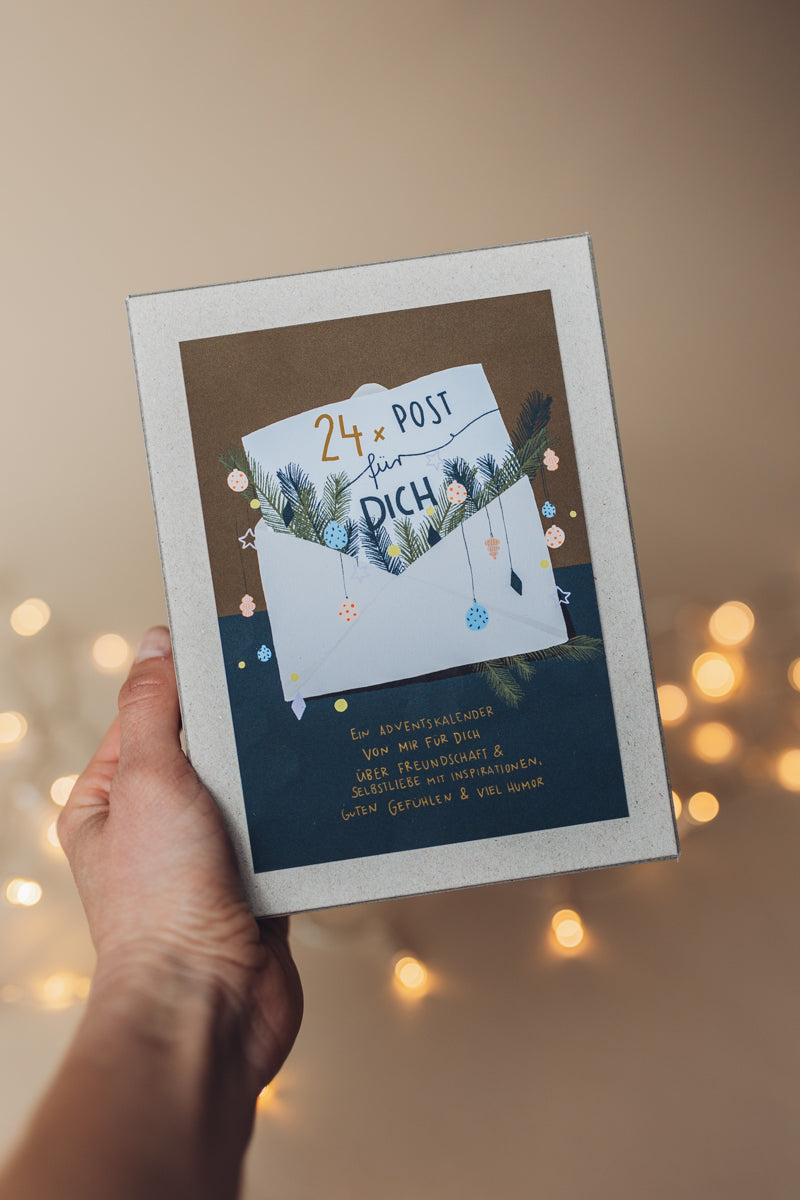 Adventskalender zum Verschenken - 24 x Post für Dich