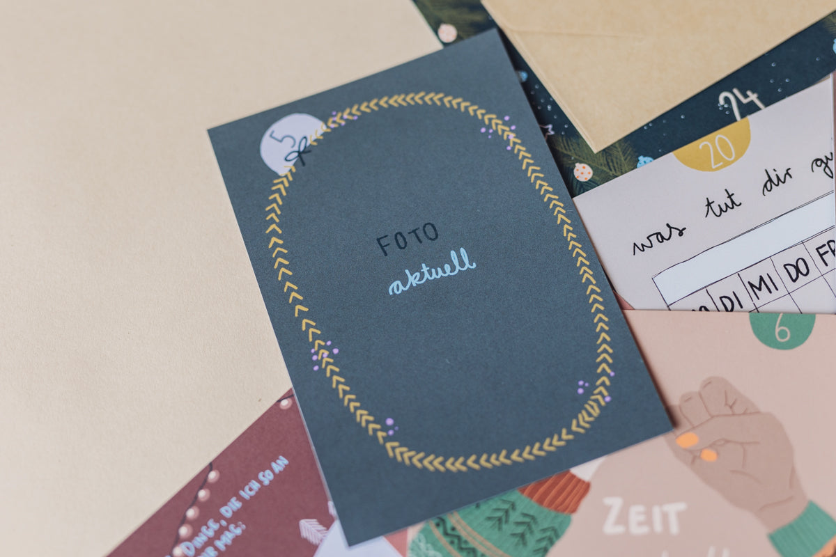 Adventskalender zum Verschenken - 24 x Post für Dich