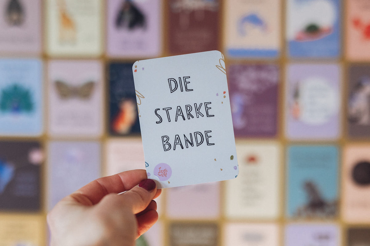 Affirmationskarten für Kinder - 42 stärkende Botschaften - Die starke Bande