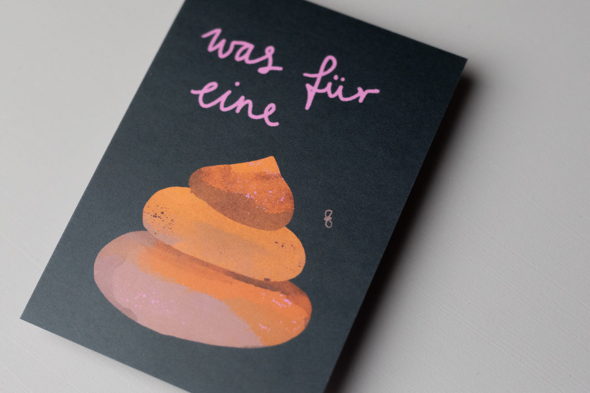 Karte - so eine Scheiße