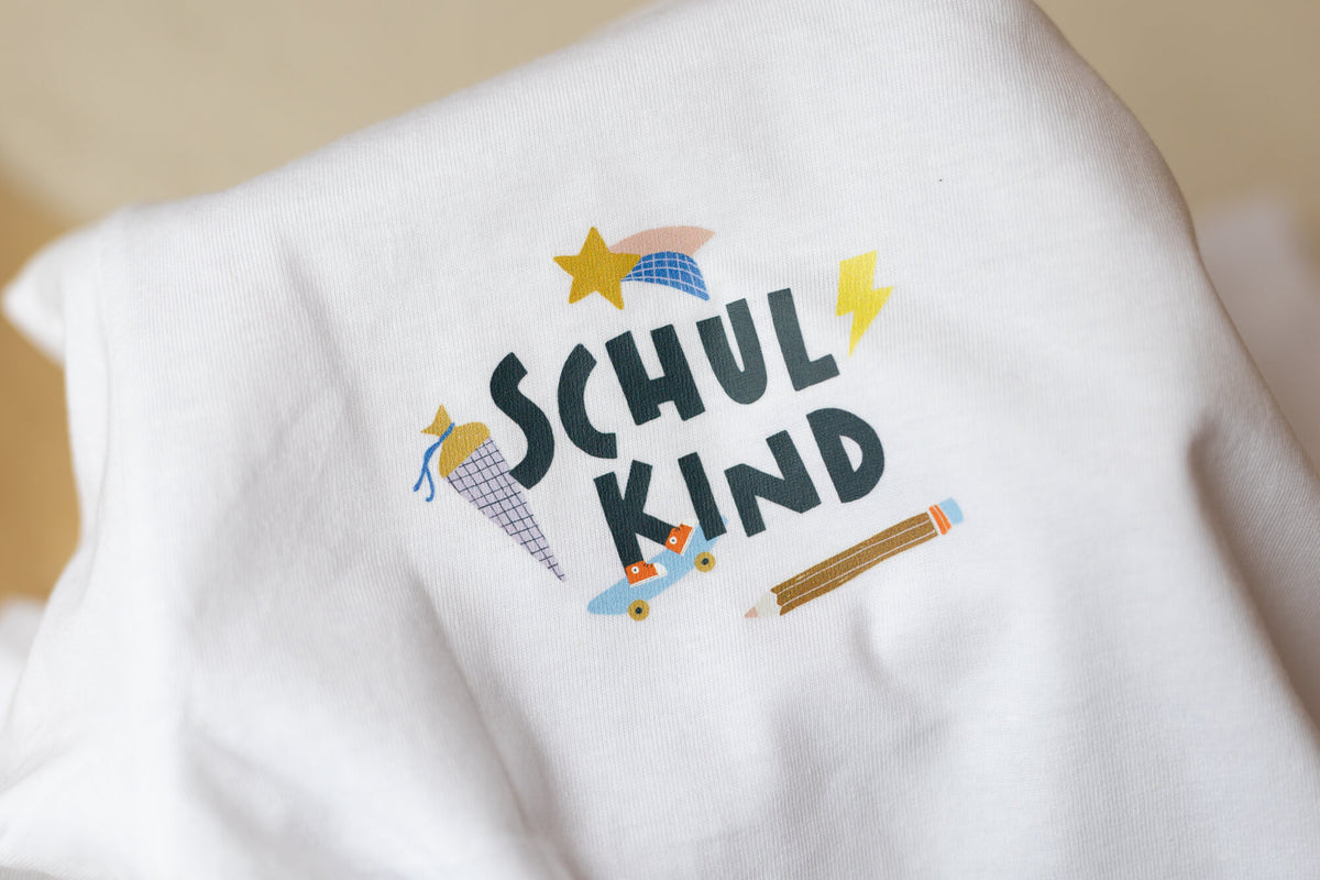 Bügelbild - Schulkind Skater