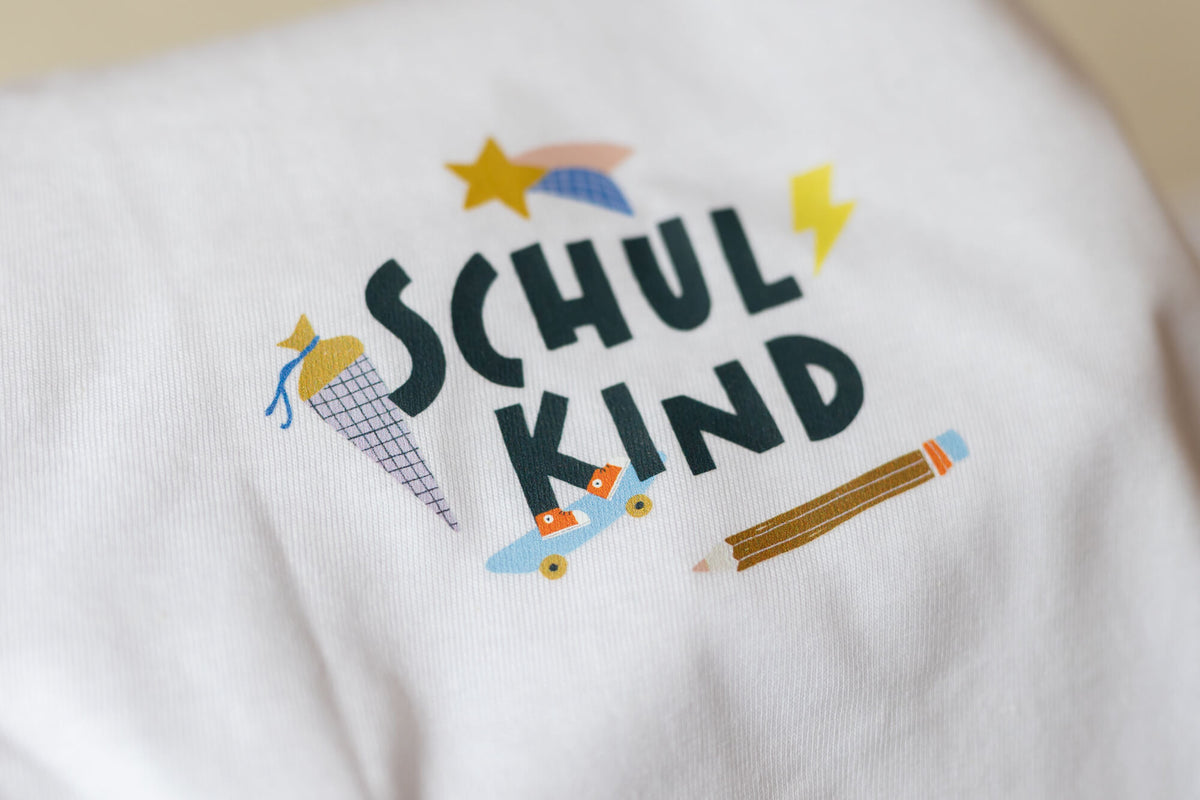 Bügelbild - Schulkind Skater