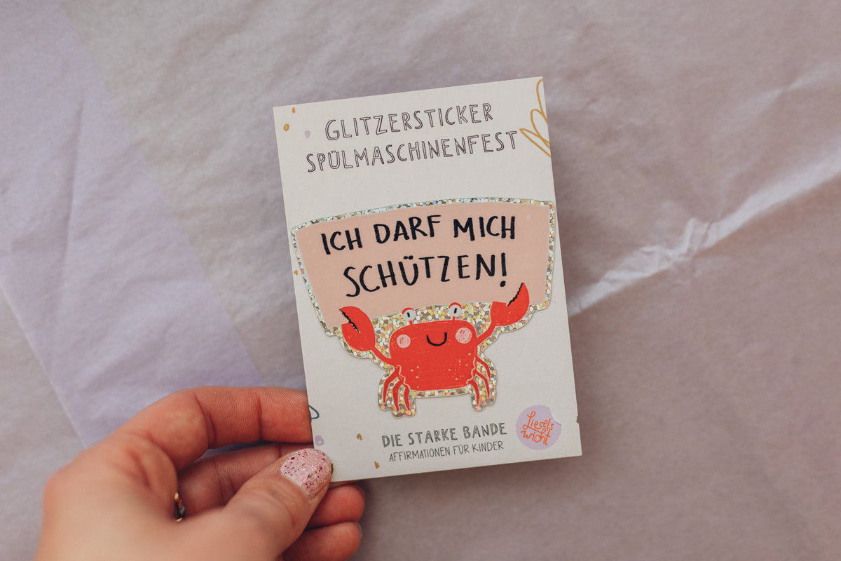 Glitzersticker Set - Einmal Alle - 30 Stck.