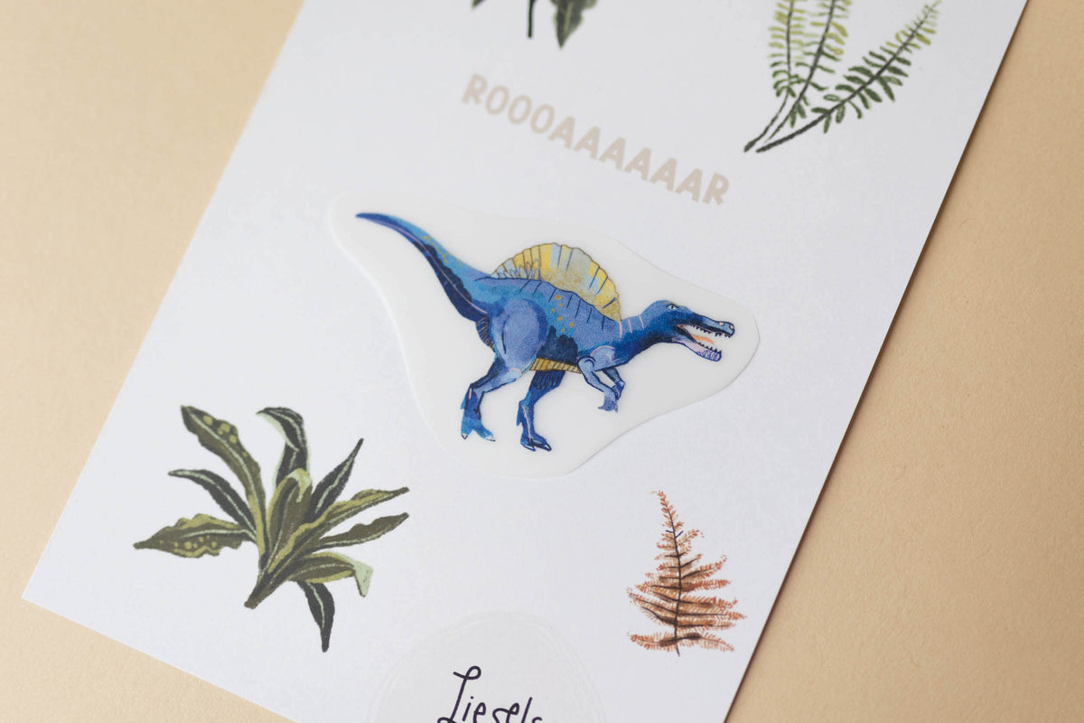 Dino Bügelbild - Spino - klein