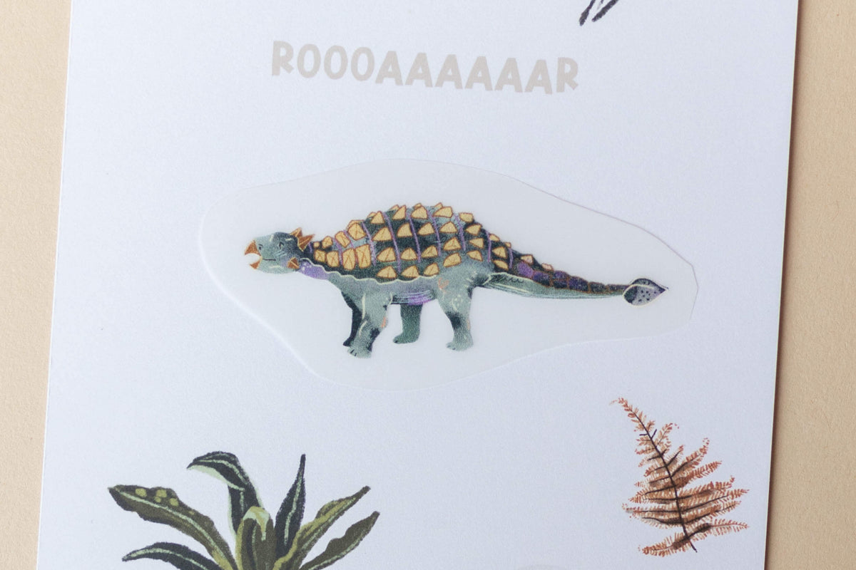 Dino Bügelbild - Ankylosaurus - klein