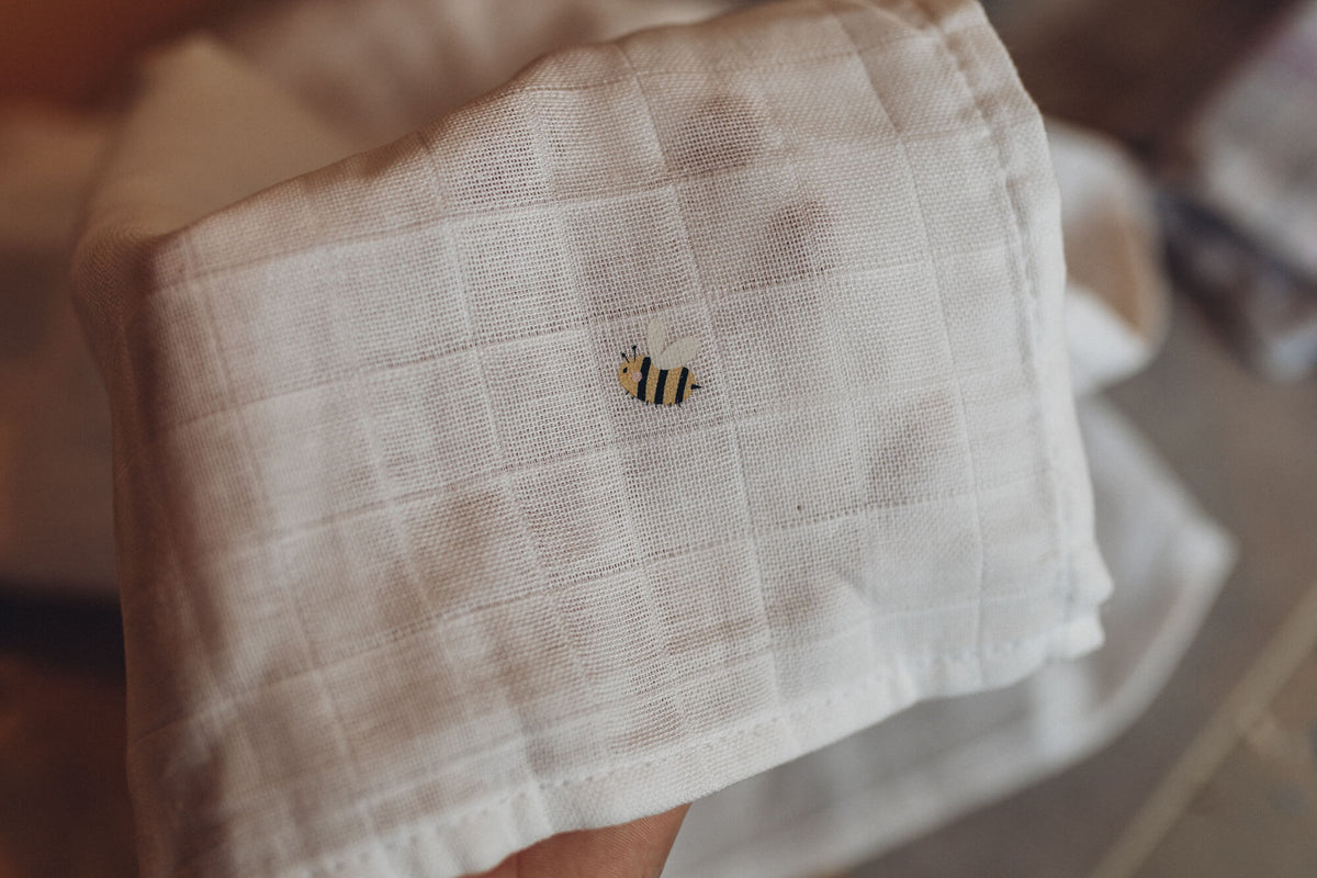 Mutmacher zum Aufbügeln - 10er Kartenset mit Bügelbild - Hummel