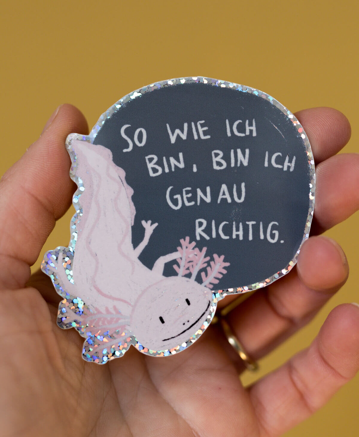 Glitzersticker Set - Einmal Alle - 23 Stck.