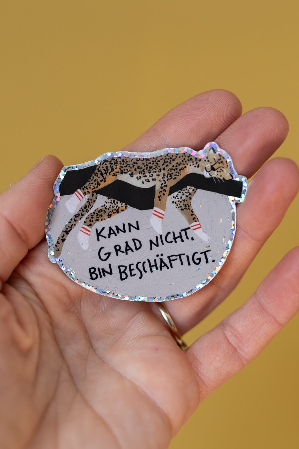 Glitzersticker Set - 10er Bande - 10 Stck. - deine Wahl