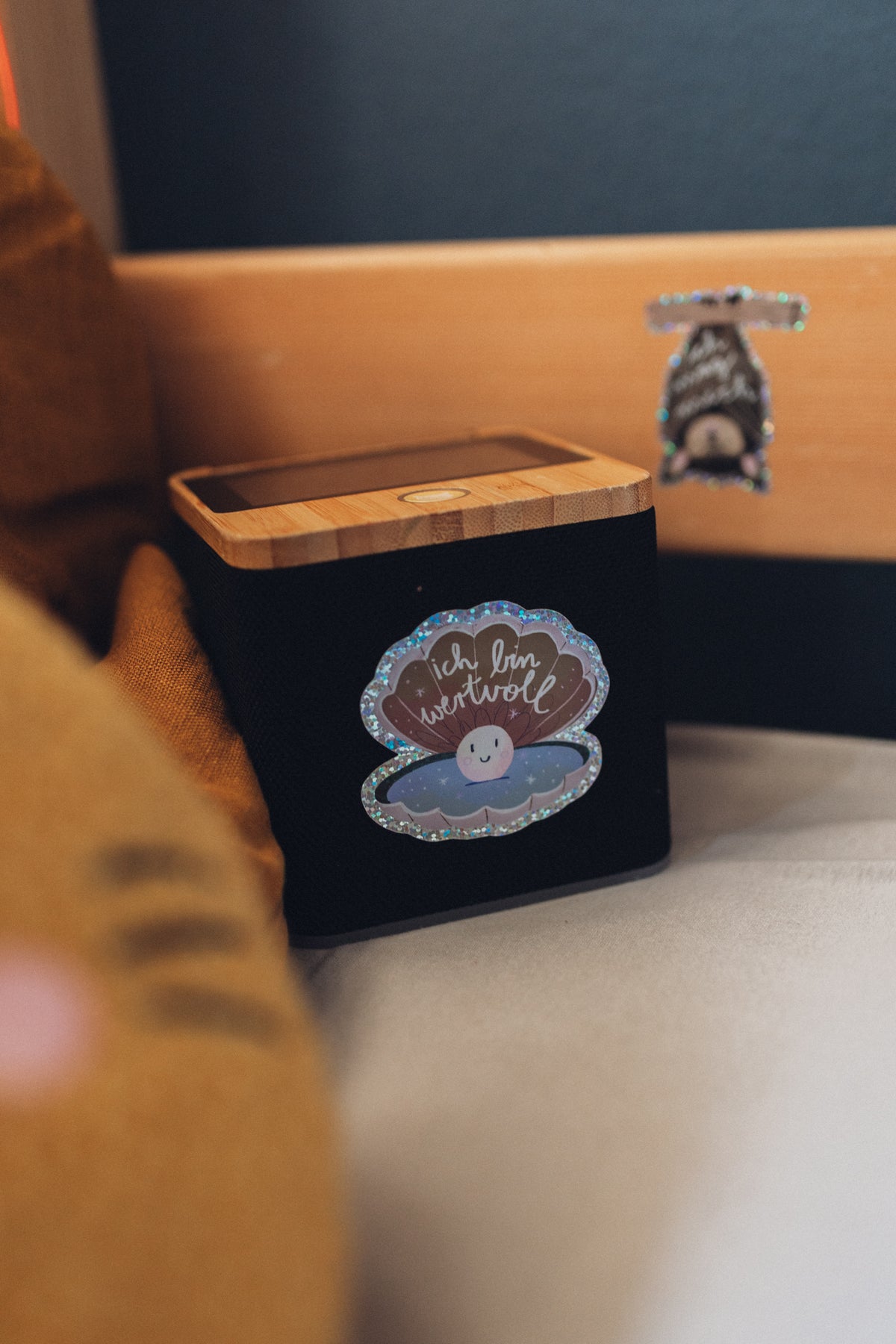 Glitzersticker - Rochen - Still & stark