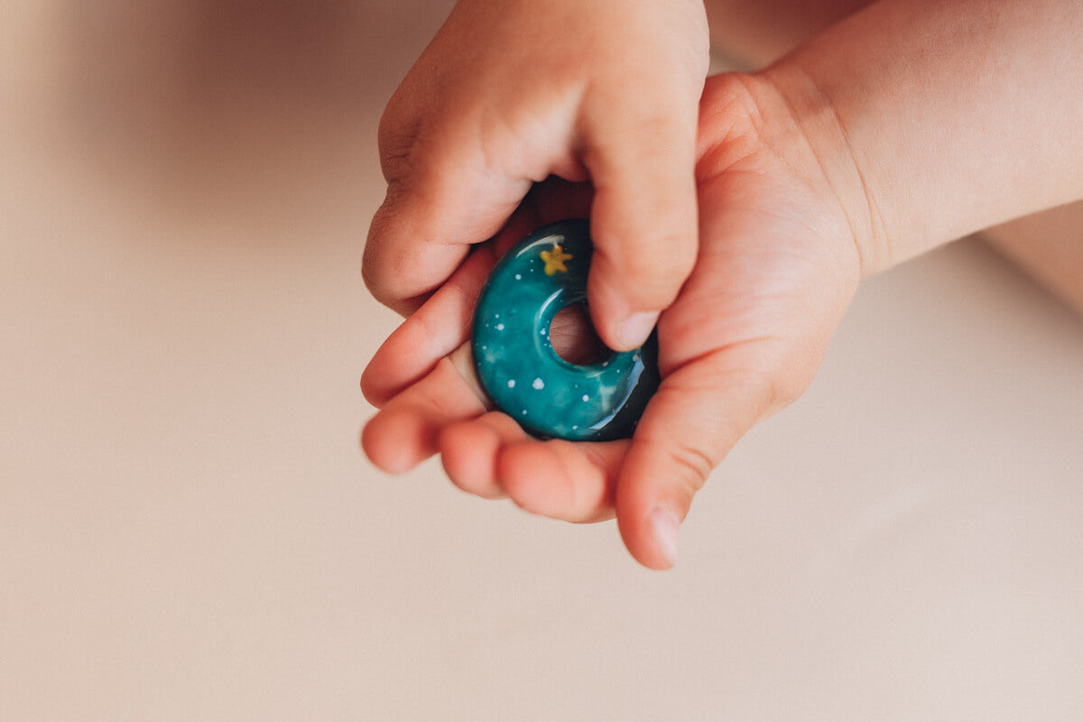 Eine Handvoll Wunder - Galaxie - Handschmeichler aus Keramik