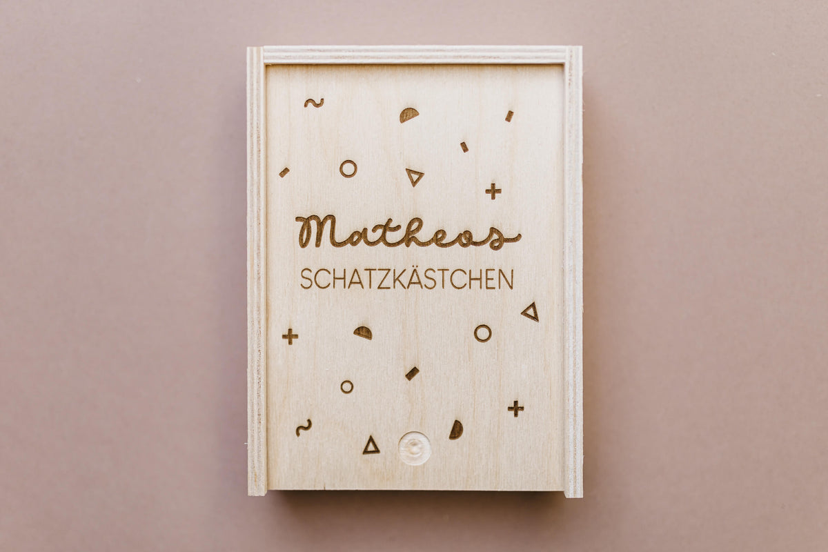 Schatzkästchen - personalisiert