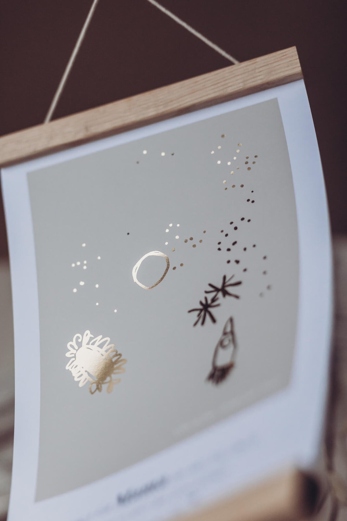 Kinderkunst Gold - A4