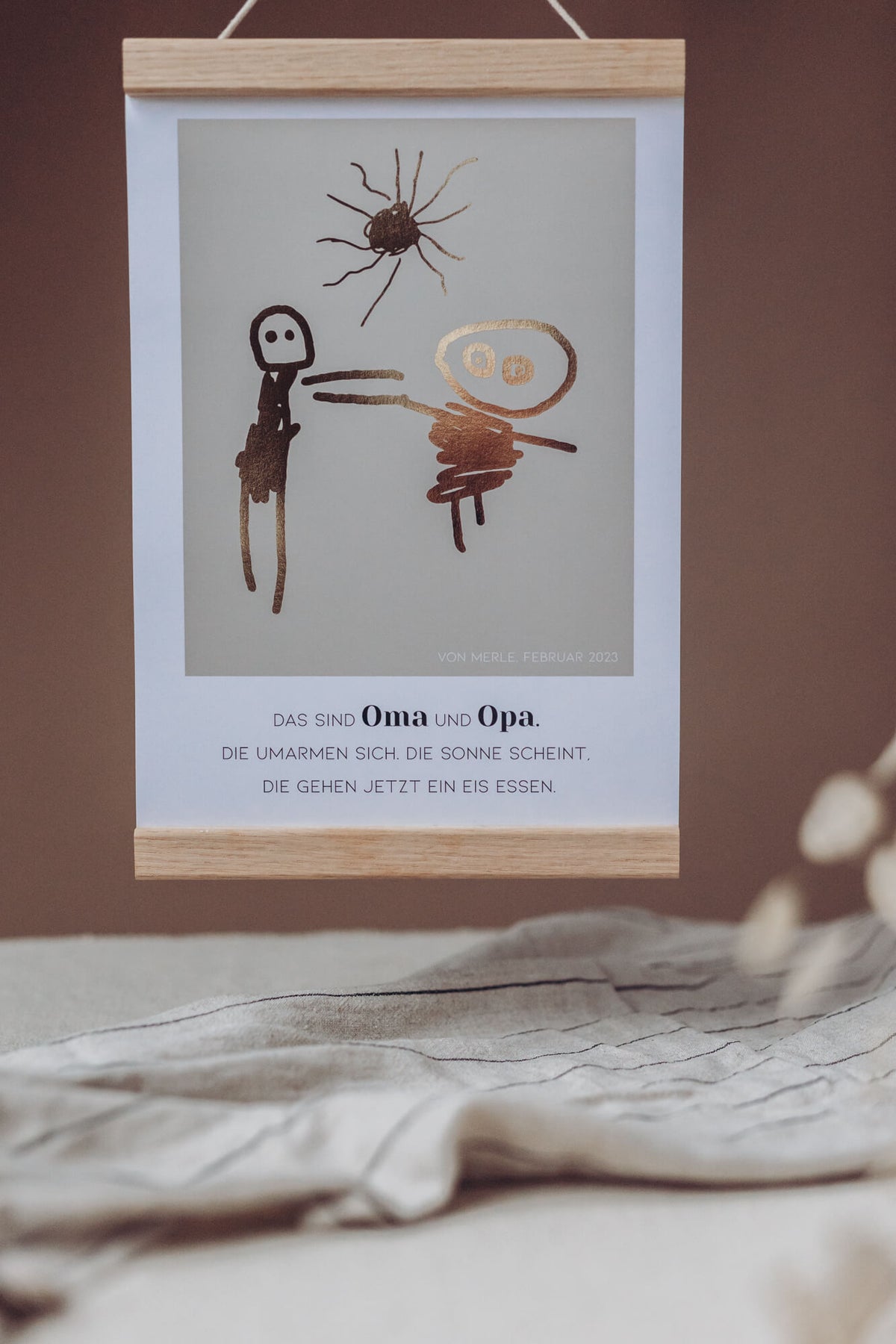 Kinderkunst Gold - A4
