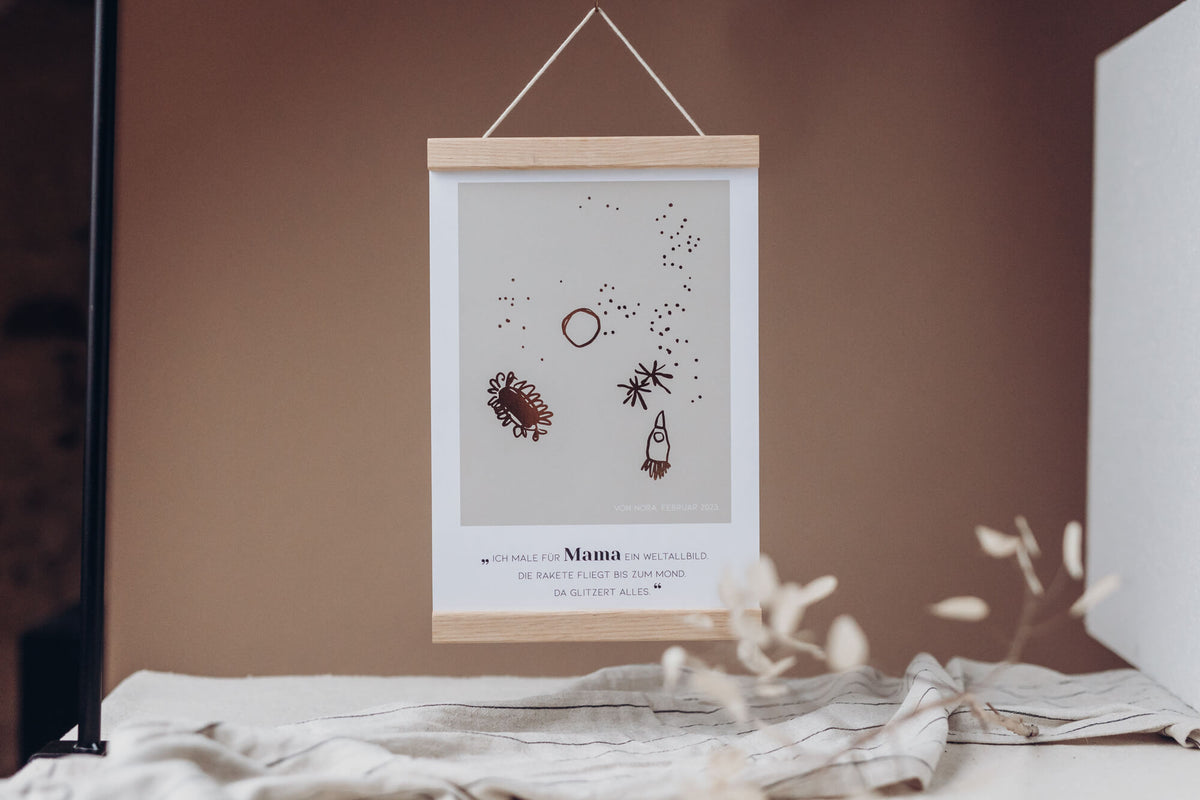 Kinderkunst Gold - A4