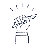 Mit Haltung und eigener Handschrift