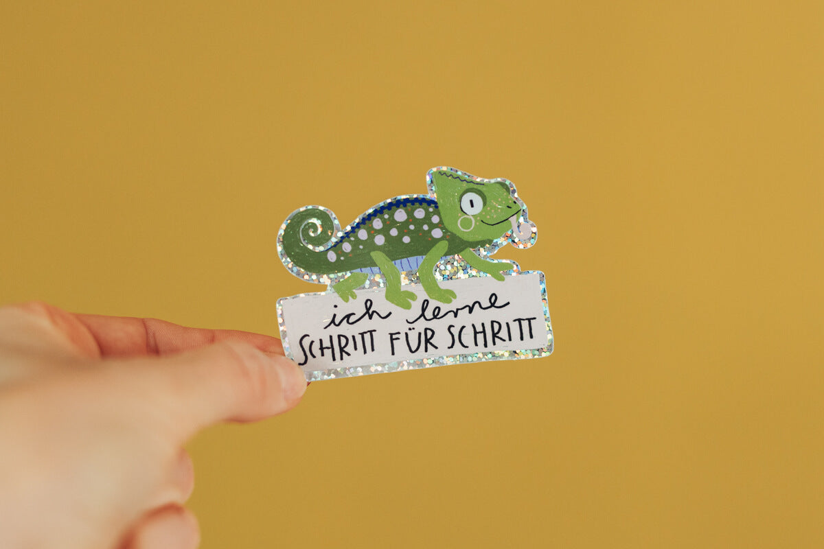 Glitzersticker Set - 10er Bande - 10 Stck. - deine Wahl