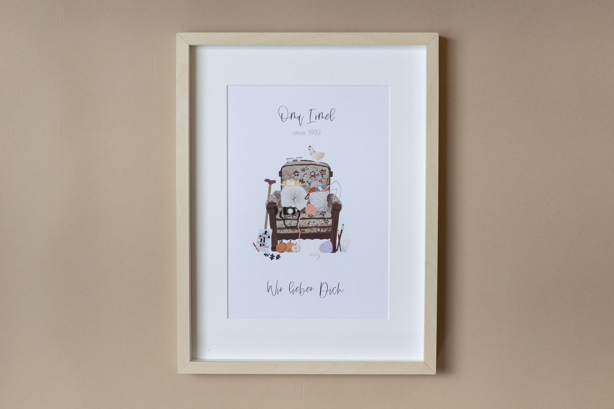 Oma und Opa - Wimmelbild
