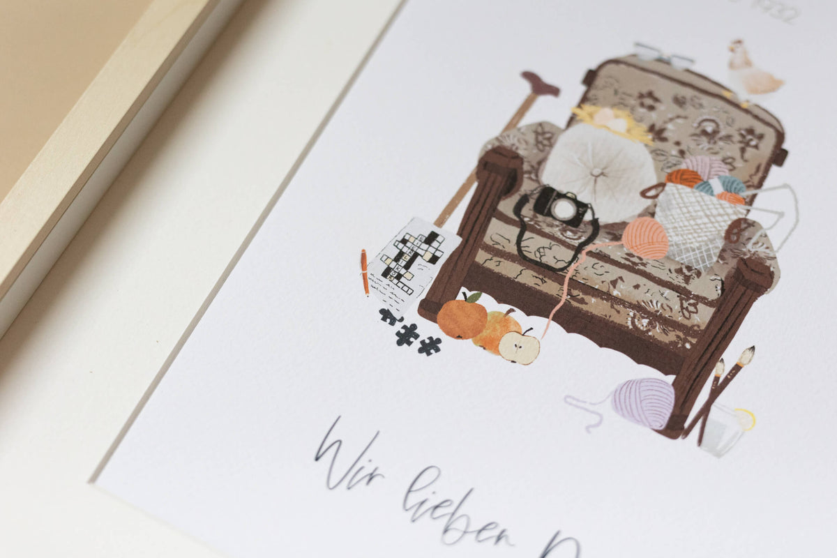 Oma und Opa - Wimmelbild