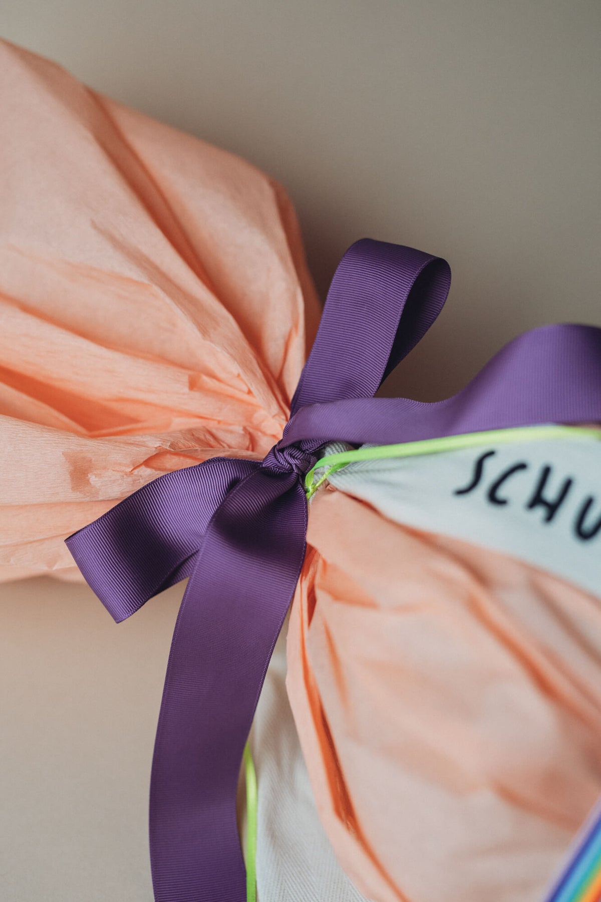 Bänder für Schultüte - personalisiert