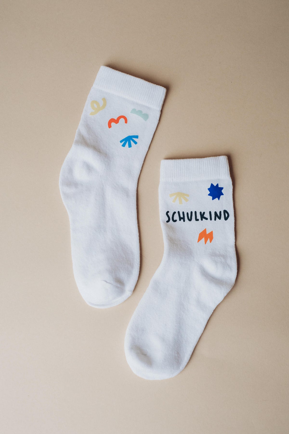 Bügelbilder - Schulkindsocken - Woogie