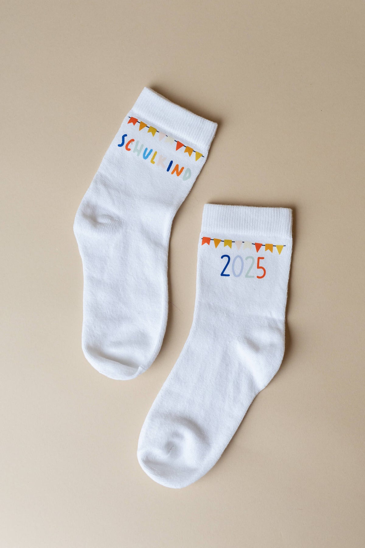 Bügelbilder - Schulkindsocken - Woogie