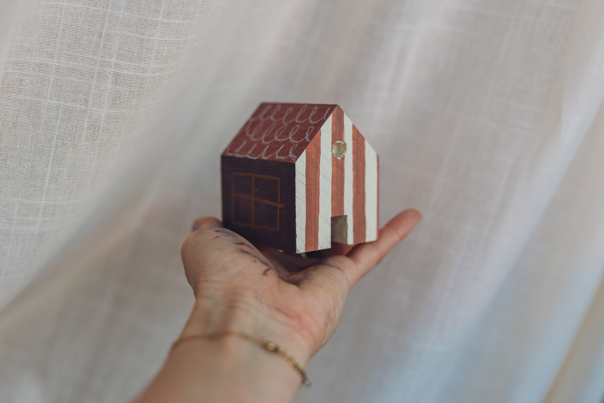Streichholzhäuschen DIY Set - zum Selbstanmalen