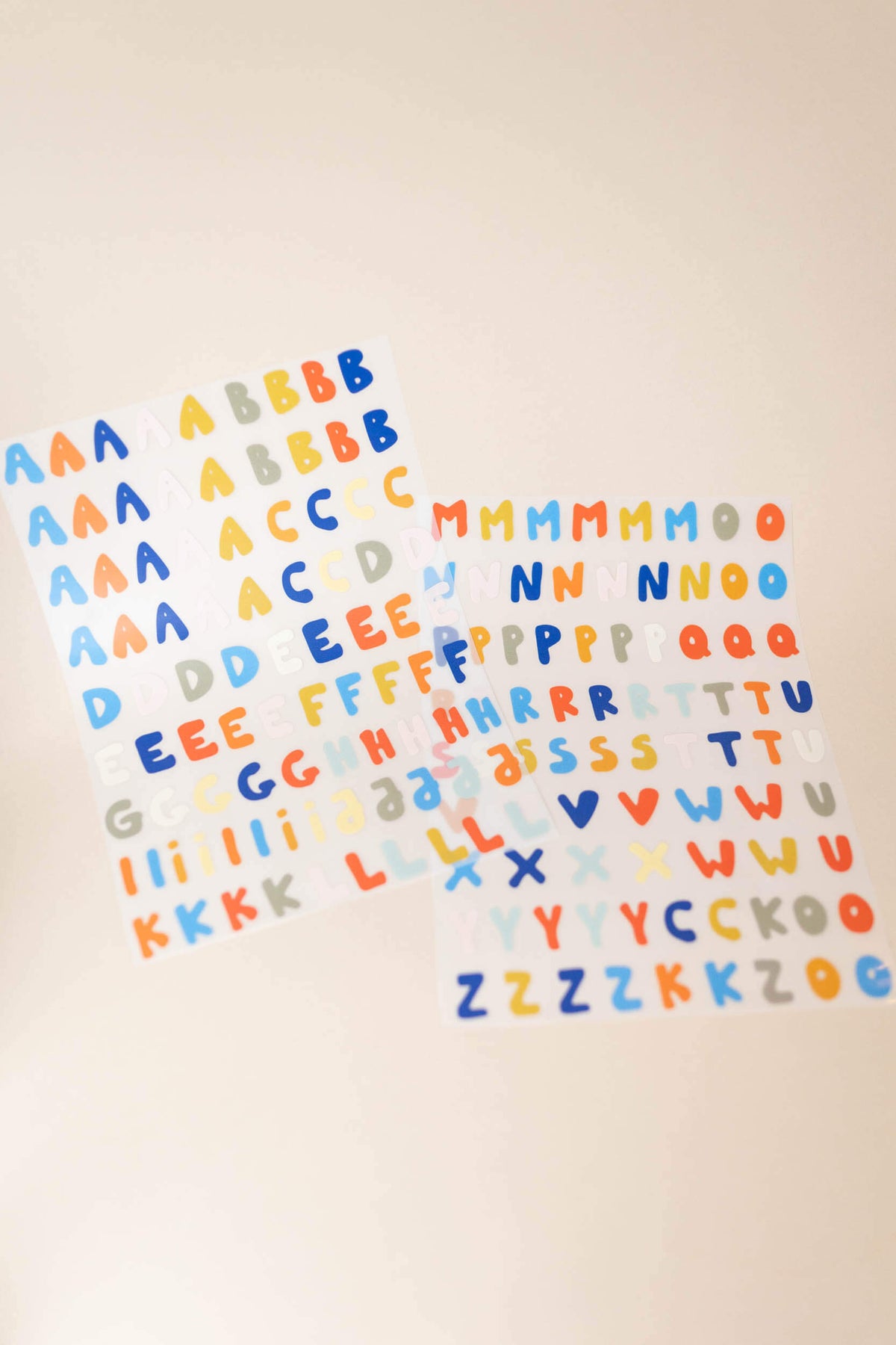 Bügelbuchstaben Kreativset - Woogie + Motivbogen