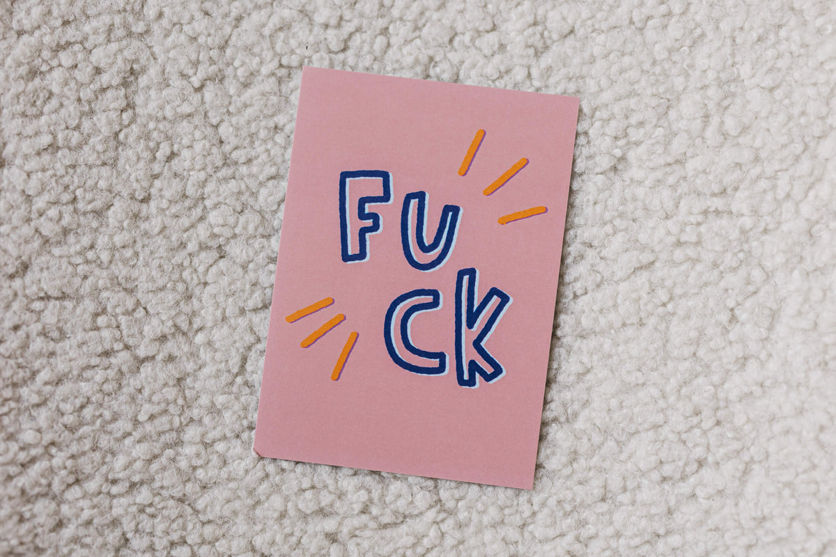 Karte - fuck