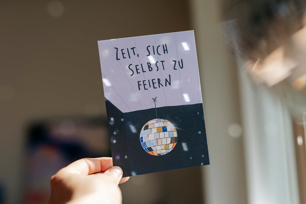 Karte - Sich, feiern