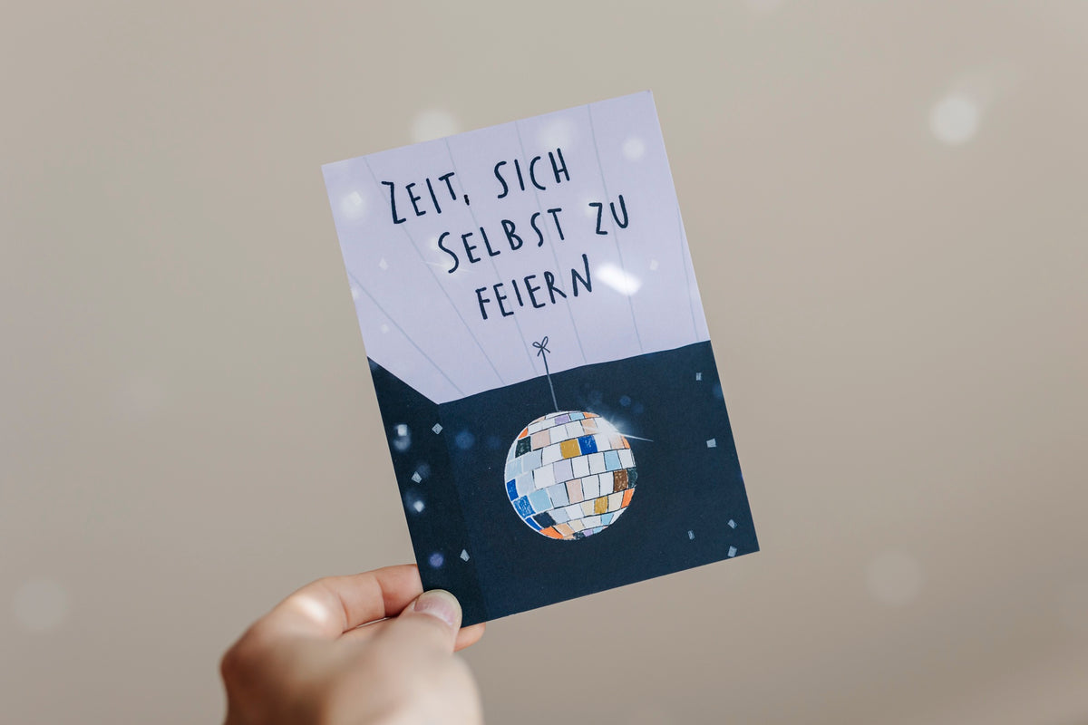Karte - Sich, feiern