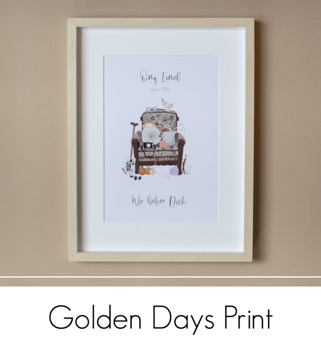 Golden Days Print