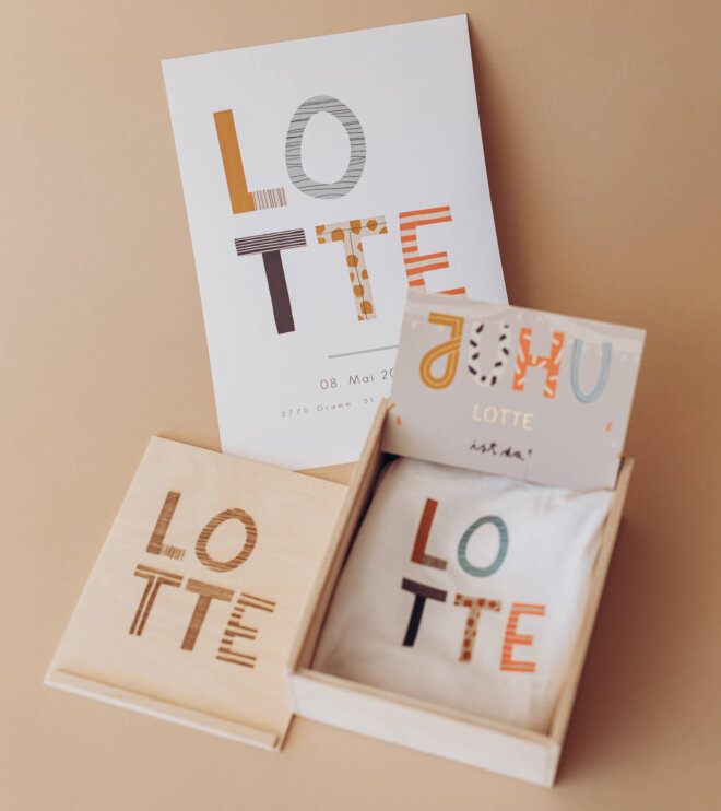 Geschenkeset zur Geburt