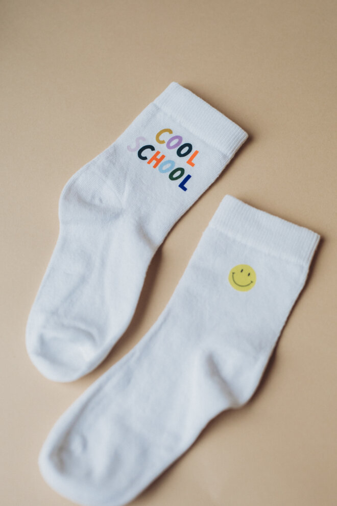 Bügelbilder - Schulkindsocken - Bäm – Bild 6
