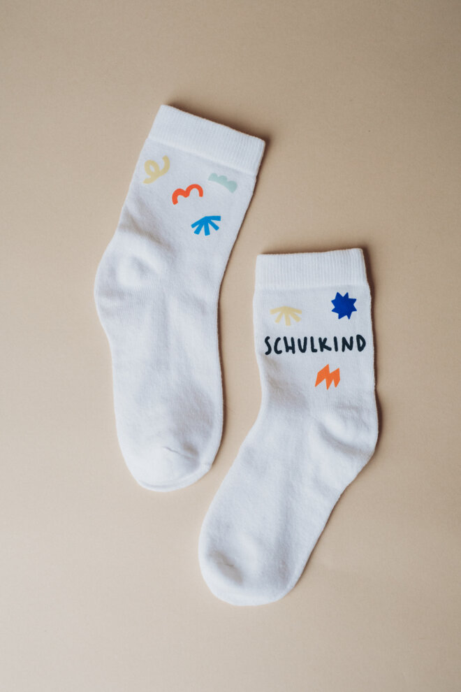 Bügelbilder - Schulkindsocken - Woogie – Bild 6