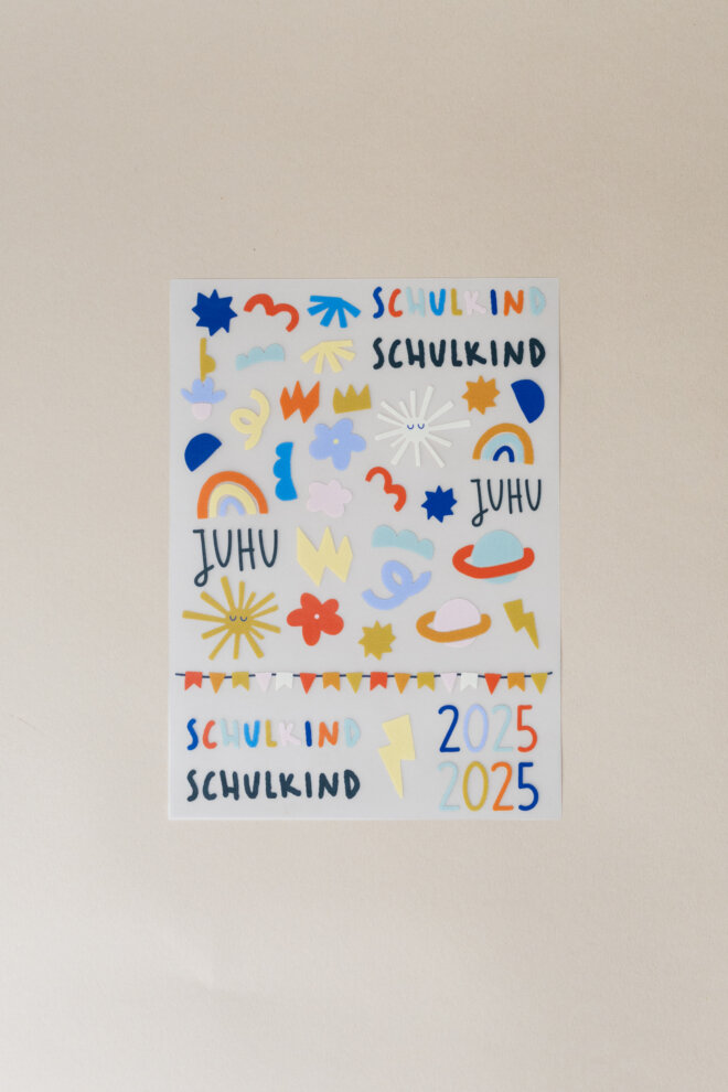 Bügelbilder - Schulkindsocken - Woogie – Bild 11