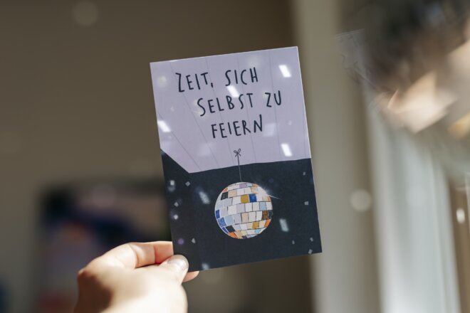 Karte - Sich, feiern – Bild 2