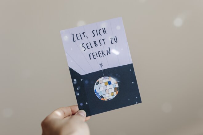 Karte - Sich, feiern
