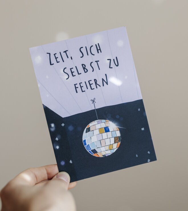 Karte - Sich, feiern