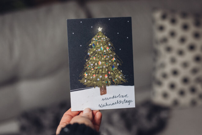 Weihnachtskarten - 3er Set – Bild 6